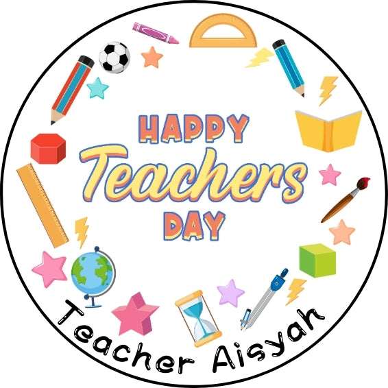 SG READY STOCK 58mm Customised Teacher’s Day Badge | Magnet | Keychain | Mirror | Magnetic Bottle Opener