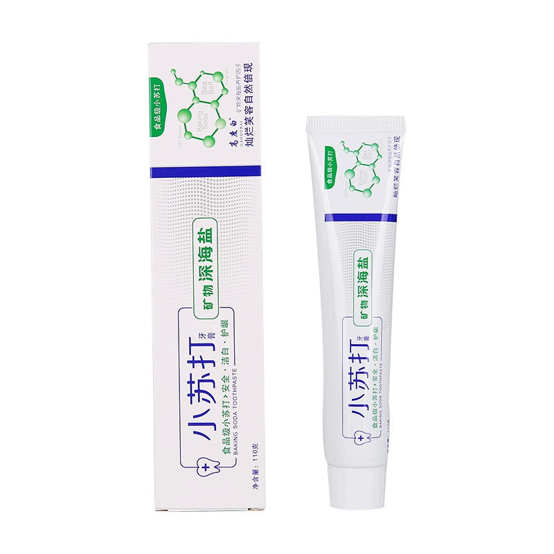 Baking Soda Mineral Sea Salt Whitening Gum Care Fresh Breath Mint Anti-Cavity Toothpaste 110g SG Ready Stock