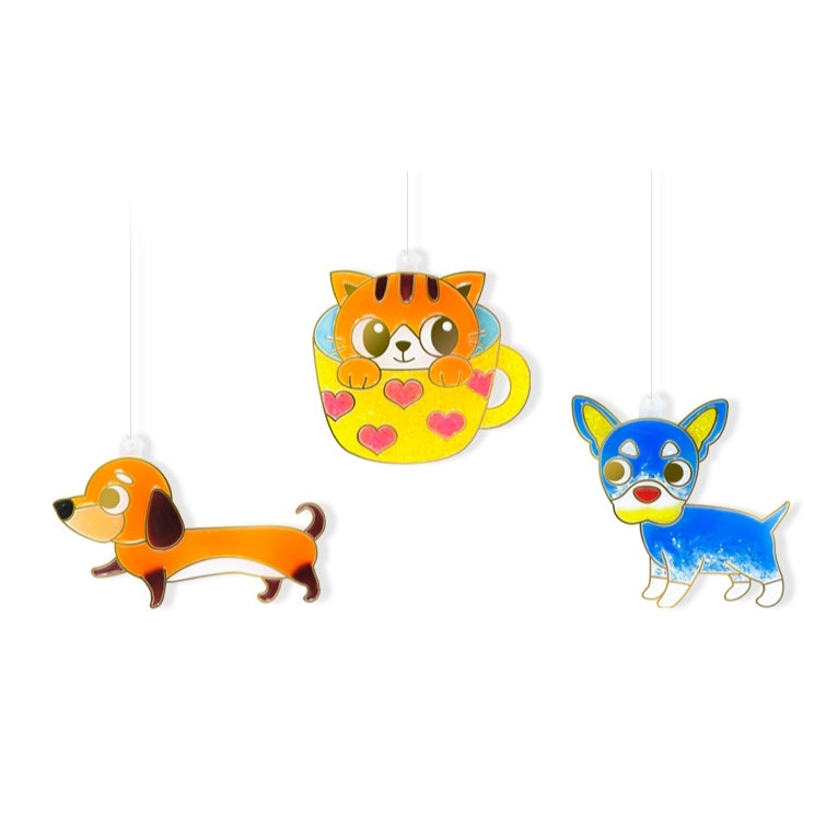 Sg Kids Event Glass Deco | Sun Deco | Sun Catcher Kids Art Booth for Events | Birthday Party | Children Day | Play Date