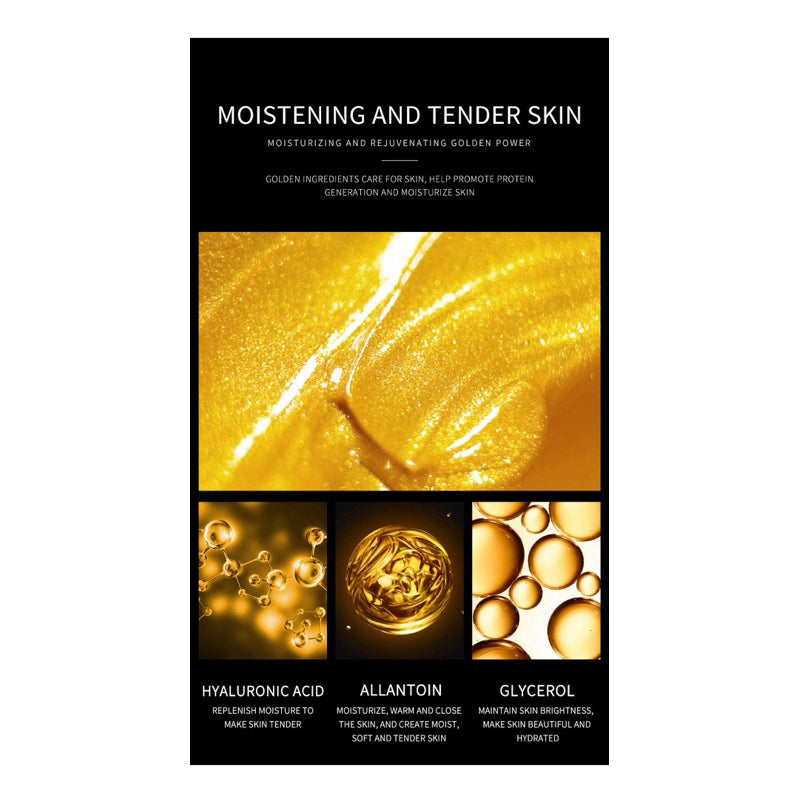ZOZU 24K Gold Facial Mask/ Moisturize/ Hyaluronic Acid/ Glucerol/ Skin Regeneration