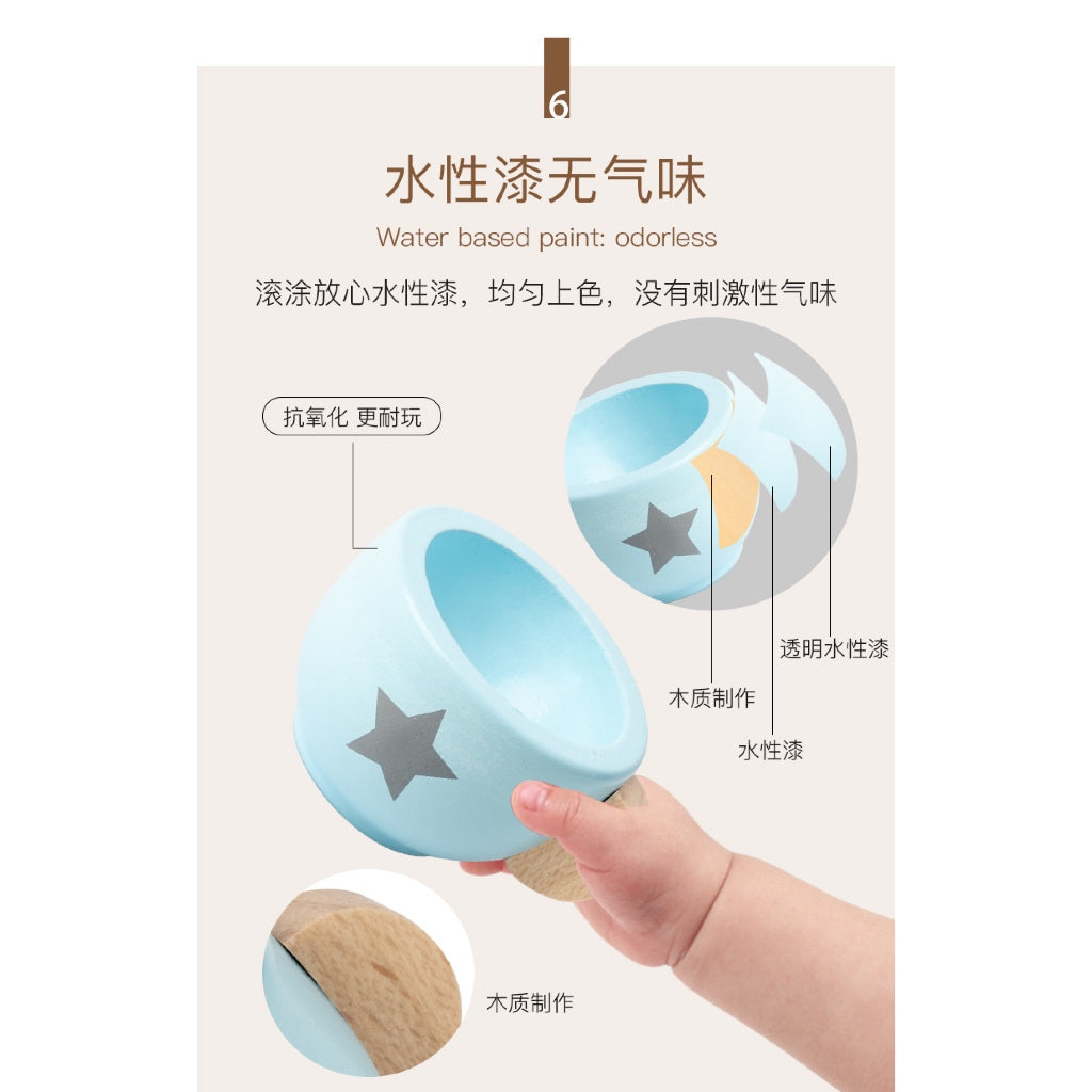 SG READY STOCK Wooden Afternoon Tea Play Set | Pretend Play Hi-Tea Set with Teapot, Cups, Sweets | Montessori Role Play