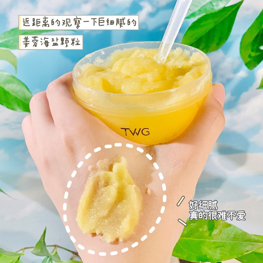 Cleansing Abundance TWG Ginger Sea Salt Scalp Scrub Shampoo/ Ginger Sea Salt Purifying Shampoo 250g/ Bottle SG Instock