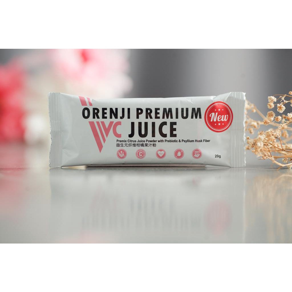 Wiss Orenji Premium VC Juice 16 Sachets per Box (20g)