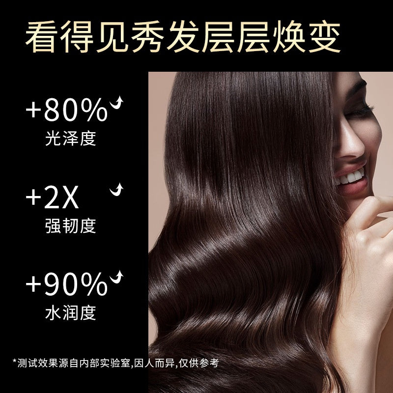 HUNMUI Hunmui Caviar Non - Steamed Hair Mask / Caviar Hair Treatment / Hair Spa / Hair Repair Treatment 500g