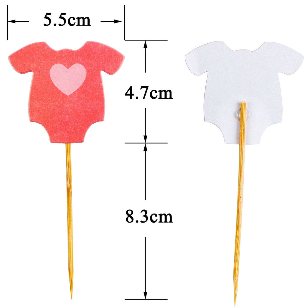 SG READY STOCK Gender Reveal/ Baby Shower/ Cake Topper/ Cupcake Topper (Buy 2 Free 1)