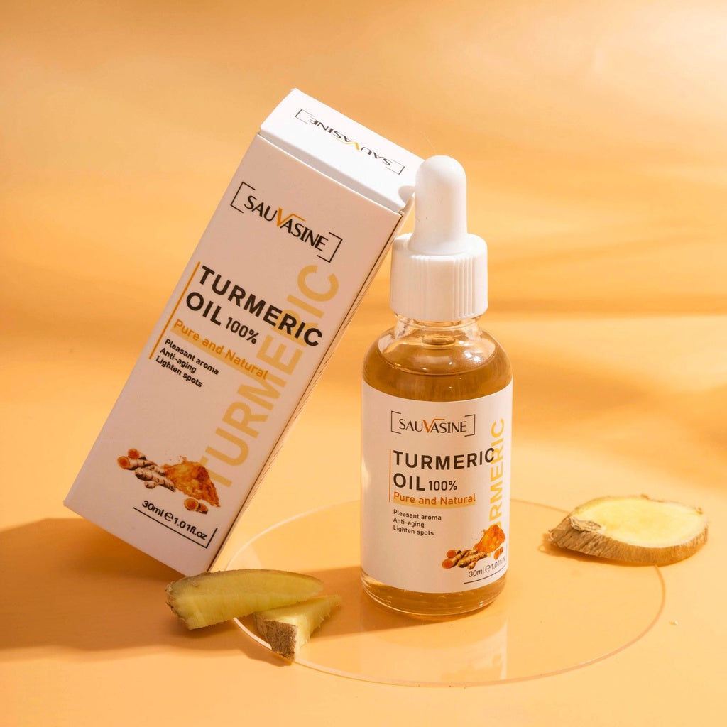 Turmeric Oil Skin Repair/ Anti-Aging/ Whitening/ Lighten Spot 30ml/ Bottle SG Ready Stock