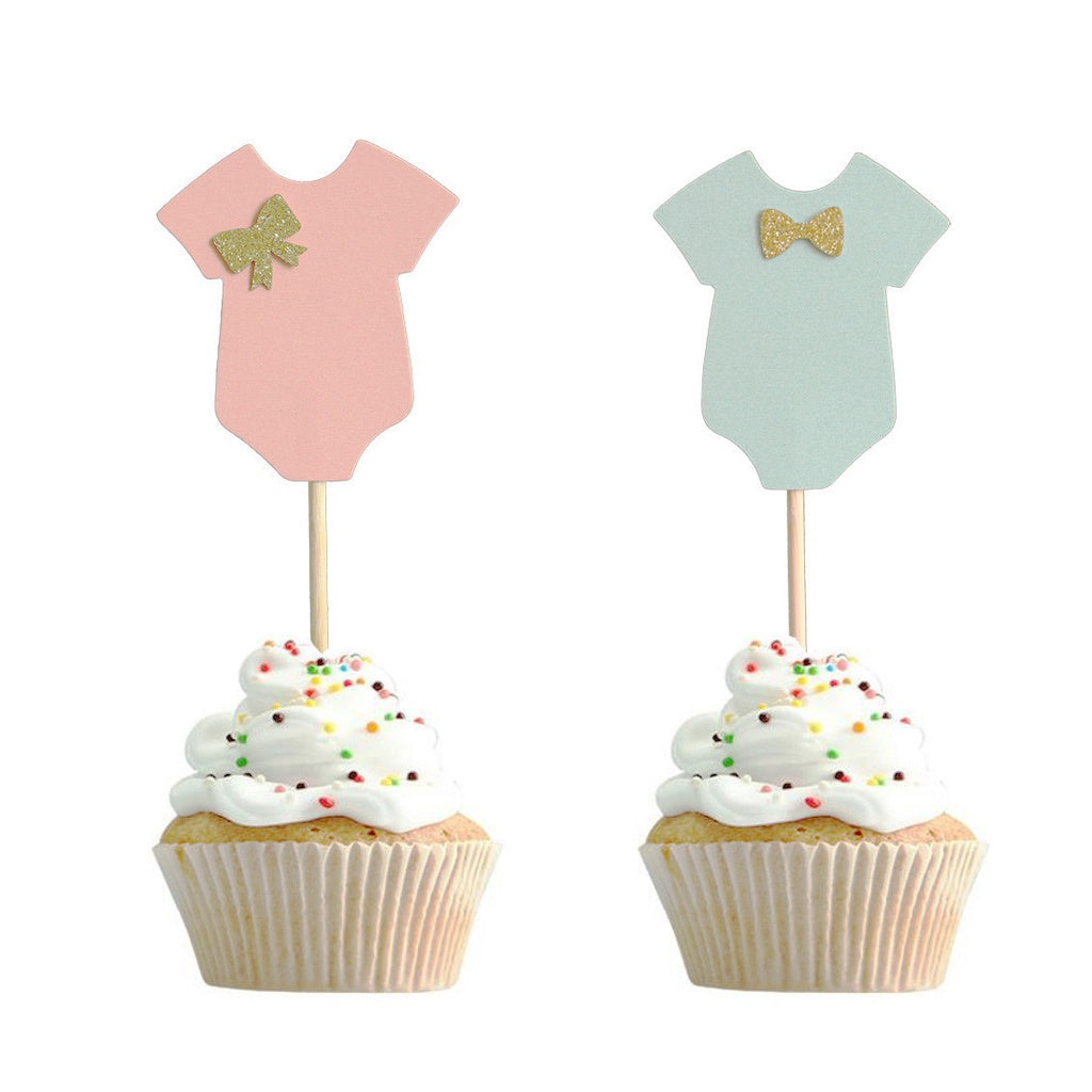SG READY STOCK Gender Reveal/ Baby Shower/ Cake Topper/ Cupcake Topper (Buy 2 Free 1)