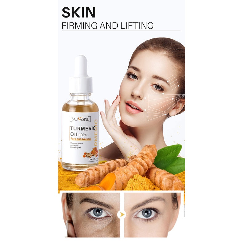 Turmeric Oil Skin Repair/ Anti-Aging/ Whitening/ Lighten Spot 30ml/ Bottle SG Ready Stock