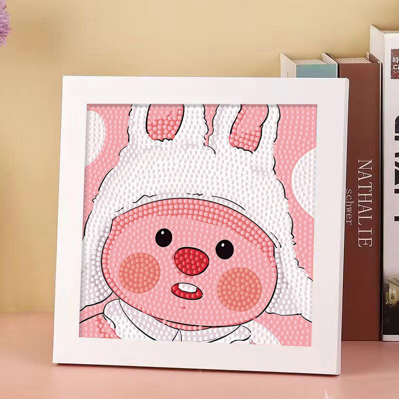 SG Ready Stock DIY Diamond Painting Kit with Frame – Fun Arts & Crafts Activity for Kids & Adults - Creative Gift