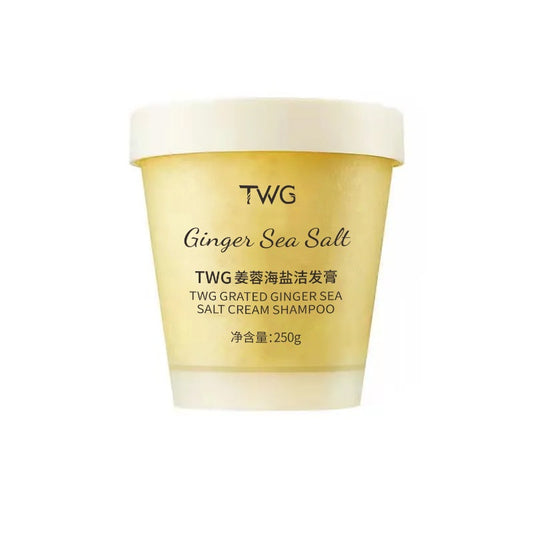 Cleansing Abundance TWG Ginger Sea Salt Scalp Scrub Shampoo/ Ginger Sea Salt Purifying Shampoo 250g/ Bottle SG Instock