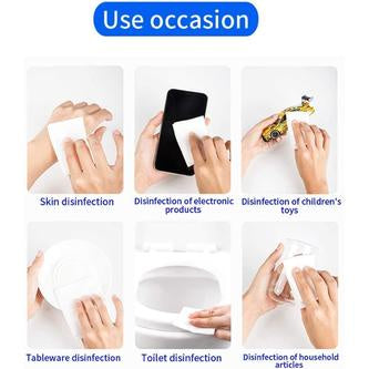 Buy 1 Free 1/ Buy 2 Free 3 V1 75% Alcohol Disinfectant Wet Wipes (80’S per Pack)