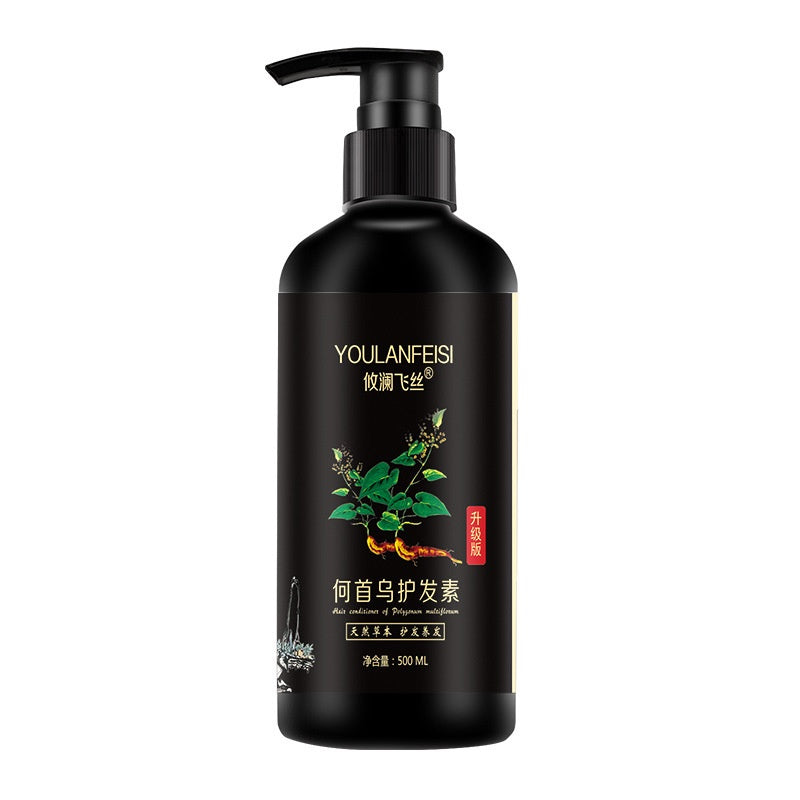 Youlanfeisi He Shou Wu Shampoo & Conditioner (Polygonum Multiforum Black Hair Shampoo)