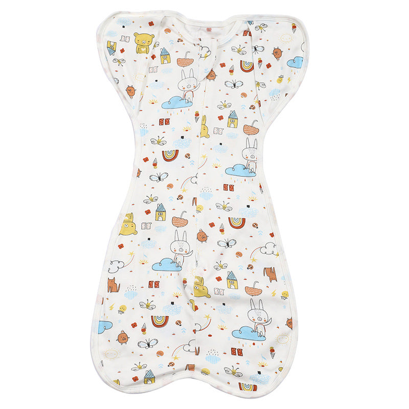 [Sg Ready Stock] 2 in 1 Arms Up Swaddle/ Baby Sleeping Bag/ Baby Swaddle/ Infant Swaddle/M SIze Swaddle/ 3-6 Months
