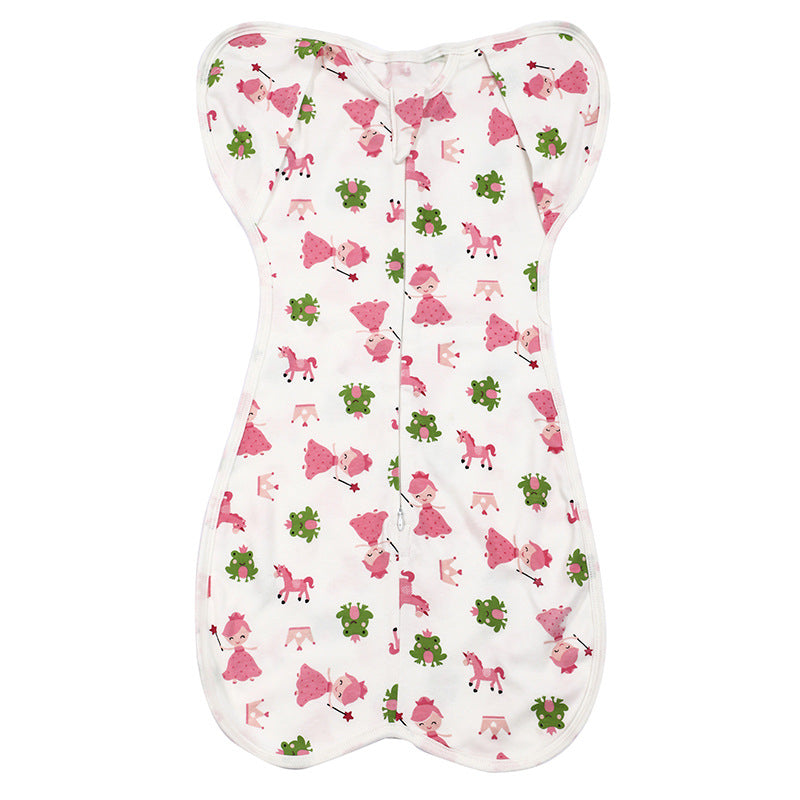 [Sg Ready Stock] 2 in 1 Arms Up Swaddle/ Baby Sleeping Bag/ Baby Swaddle/ Infant Swaddle/M SIze Swaddle/ 3-6 Months