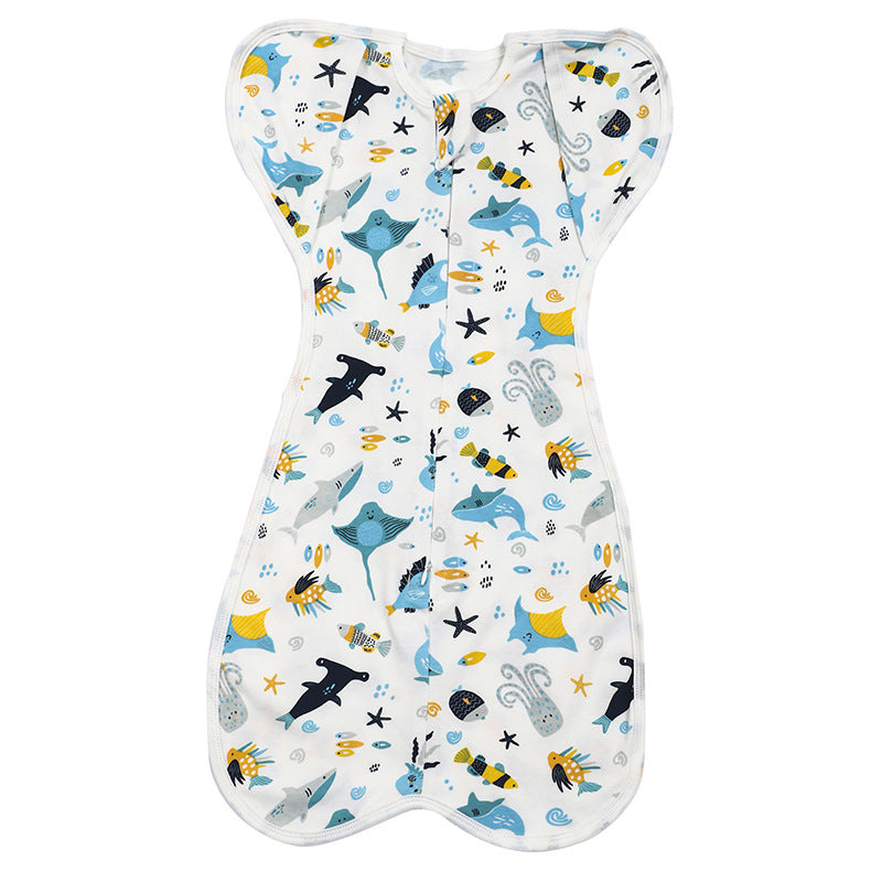 [Sg Ready Stock] 2 in 1 Arms Up Swaddle/ Baby Sleeping Bag/ Baby Swaddle/ Infant Swaddle/M SIze Swaddle/ 3-6 Months