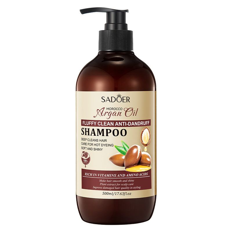 SADOER Morocco Argan Oil Shampoo Argan Oil Anti-Dandruff Shampoo 500ml / Morocco Argan Oil Oil Control Conditioner 500ml