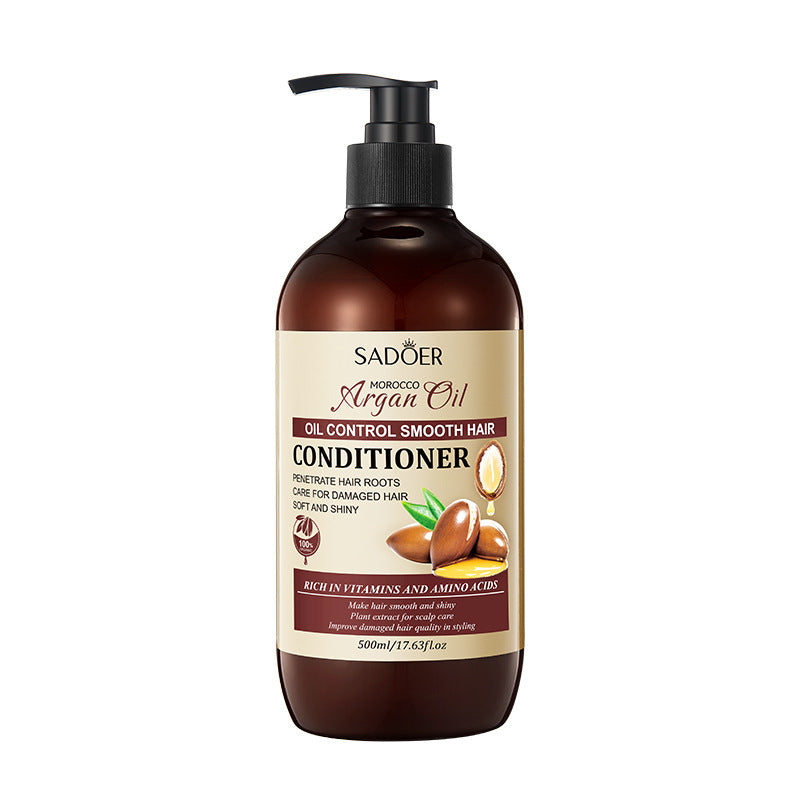 SADOER Morocco Argan Oil Shampoo Argan Oil Anti-Dandruff Shampoo 500ml / Morocco Argan Oil Oil Control Conditioner 500ml