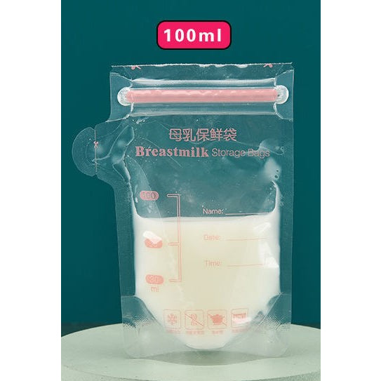 Breast Milk Storage Bag with Spout Free Marker (100ml/ 150ml/ 250ml)