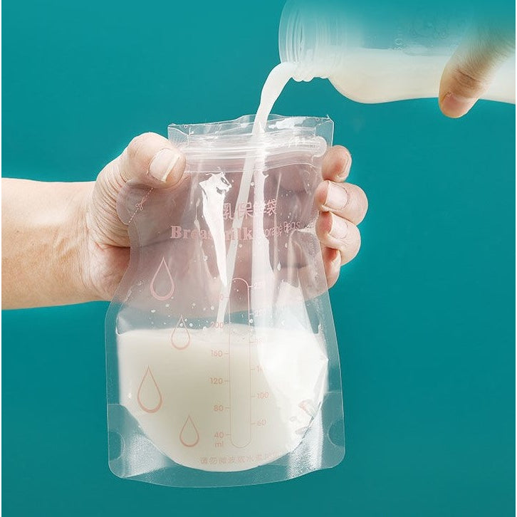 Breast Milk Storage Bag with Spout Free Marker (100ml/ 150ml/ 250ml)