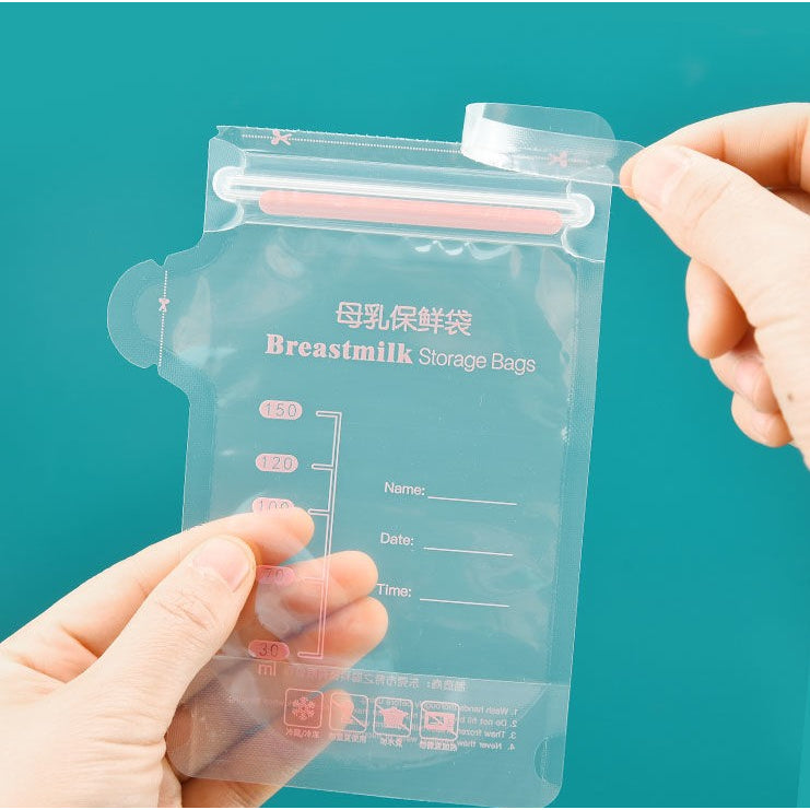 Breast Milk Storage Bag with Spout Free Marker (100ml/ 150ml/ 250ml)