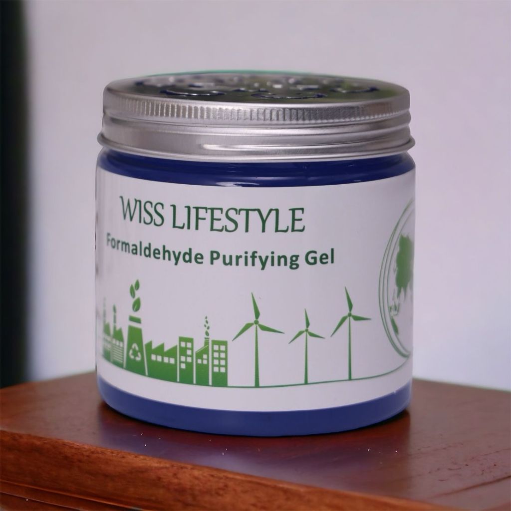 Wiss Lifestyle Smart Formaldehyde Purifier/ Home Renovation Formaldehyde Remover Gel/ TVOC/ Ammonia/Odour Remove 200g