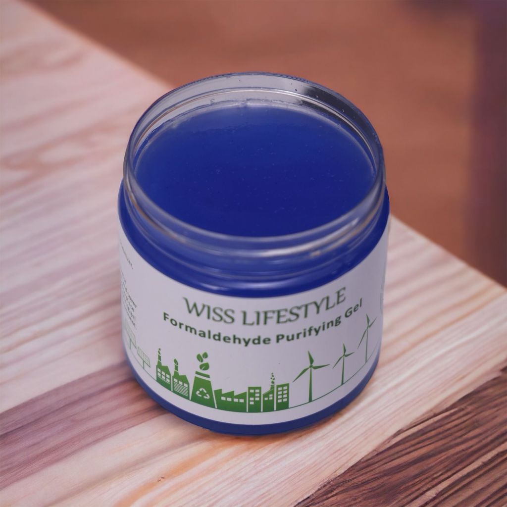 Wiss Lifestyle Smart Formaldehyde Purifier/ Home Renovation Formaldehyde Remover Gel/ TVOC/ Ammonia/Odour Remove 200g