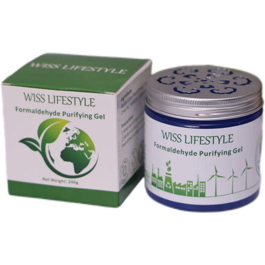 Wiss Lifestyle Smart Formaldehyde Purifier/ Home Renovation Formaldehyde Remover Gel/ TVOC/ Ammonia/Odour Remove 200g