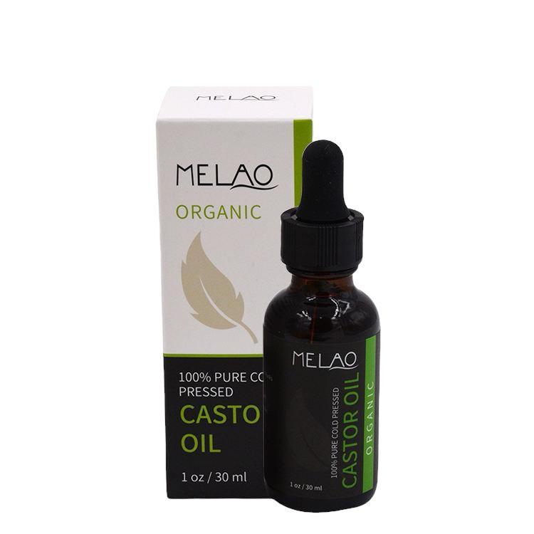 MELAO 100% Pure Cold Pressed Organic Castor Oil 30ml/ Wiss Castor Oil 60ml/Bottle Hexane Free SG Ready Stock