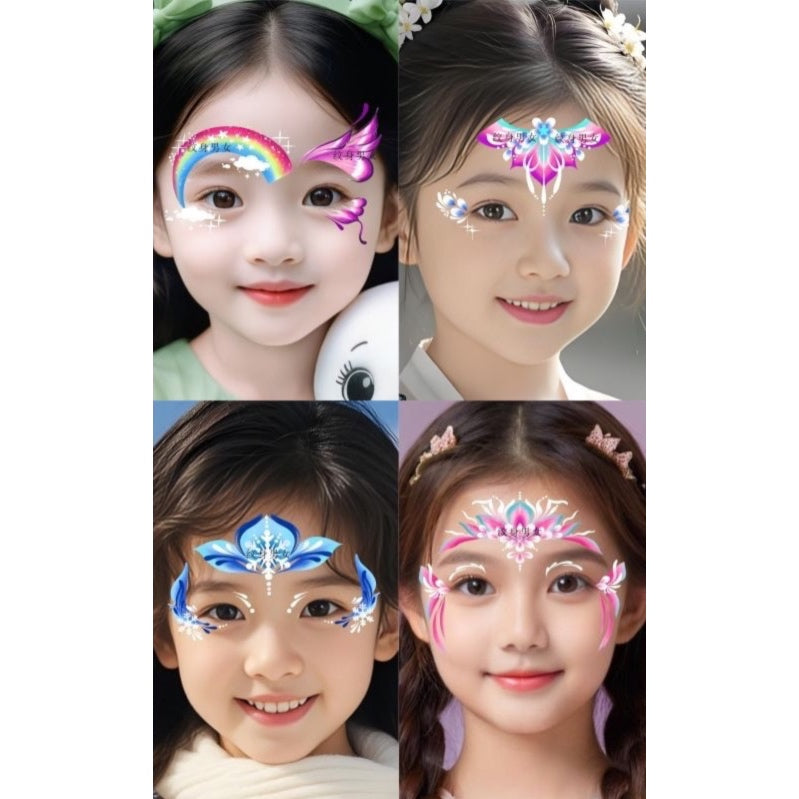🧚‍♀️✨ Magical Face Art Tattoo Booth for Kids Parties & Events ✨🧚‍♀️