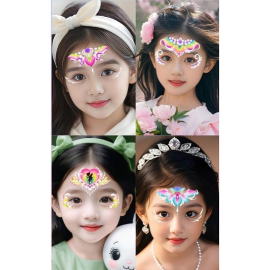 🧚‍♀️✨ Magical Face Art Tattoo Booth for Kids Parties & Events ✨🧚‍♀️