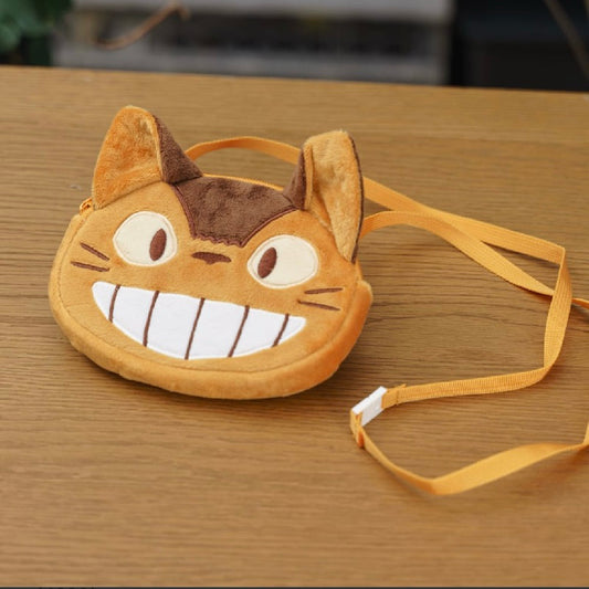 [Sg Ready Stock] Authentic Studio Ghibli My Neighbour Totoro/ Catbus face bag/ Tonari No Totoro