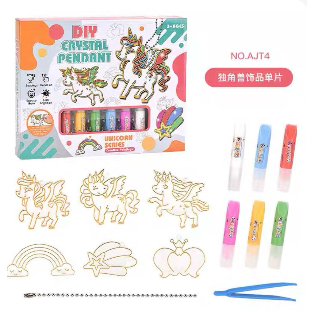 SG Ready Stock Glass deco | Art & Craft | Fine Motor Skills | Creativity & Imagination