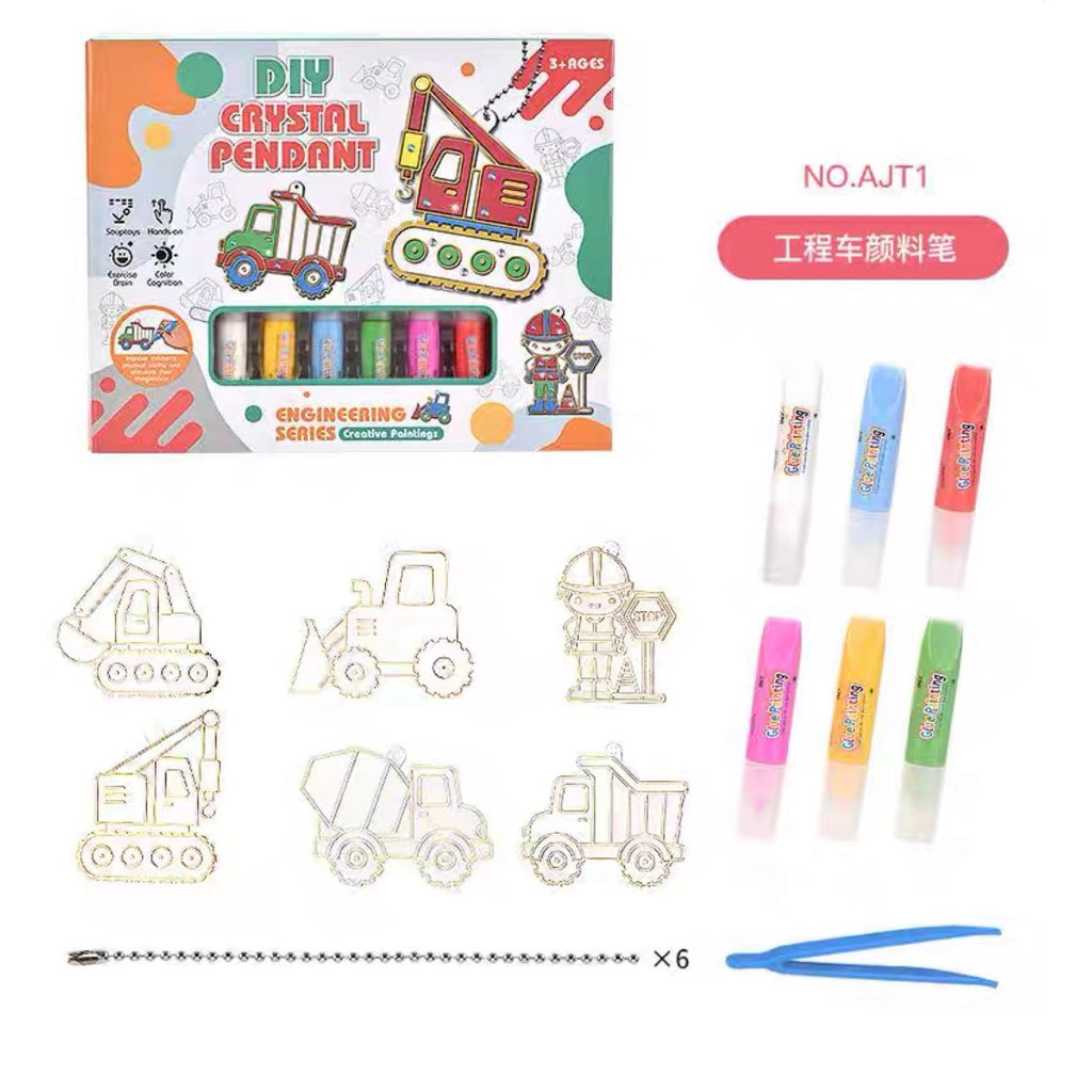 SG Ready Stock Glass deco | Art & Craft | Fine Motor Skills | Creativity & Imagination