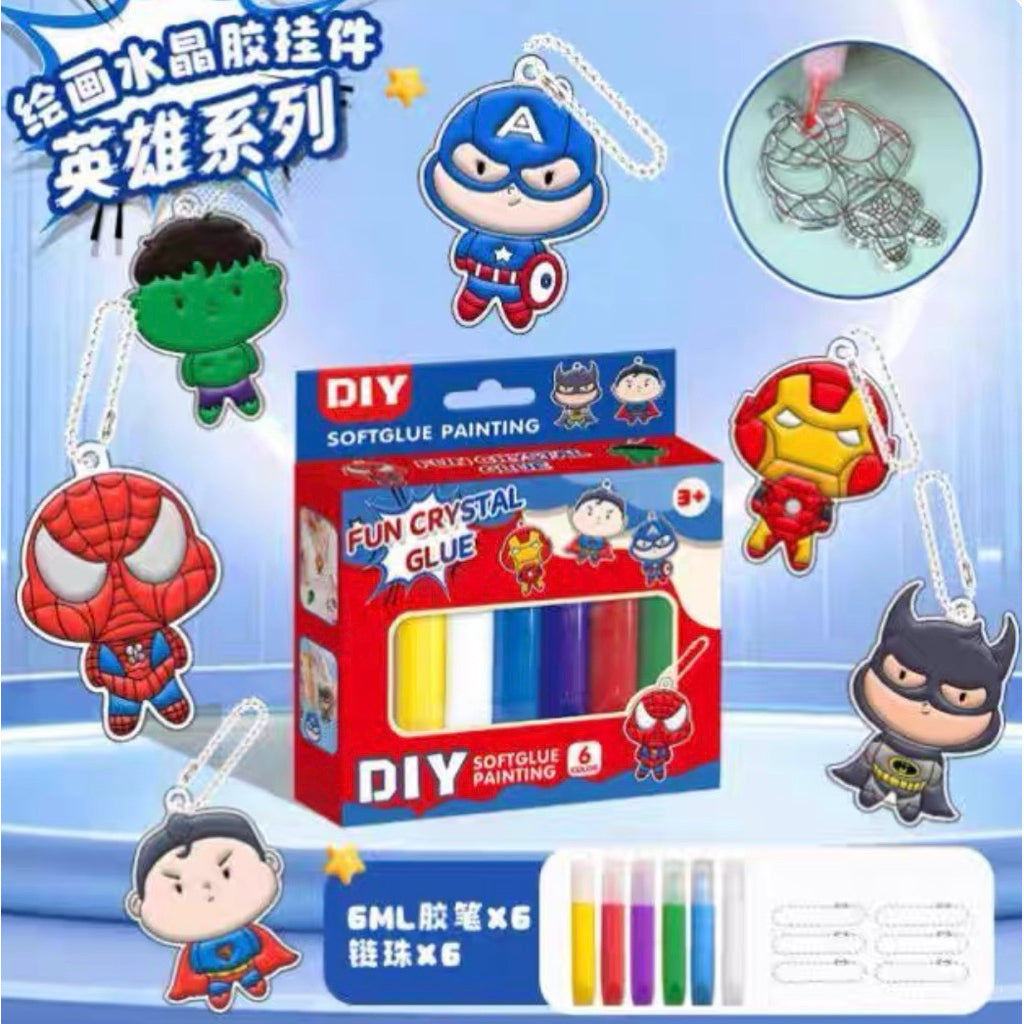 SG Ready Stock Glass deco | Art & Craft | Fine Motor Skills | Creativity & Imagination