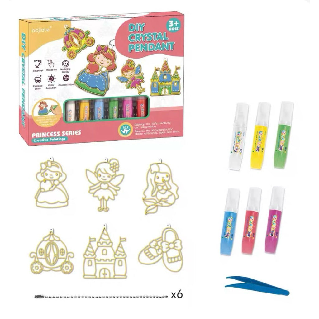 SG Ready Stock Glass deco | Art & Craft | Fine Motor Skills | Creativity & Imagination