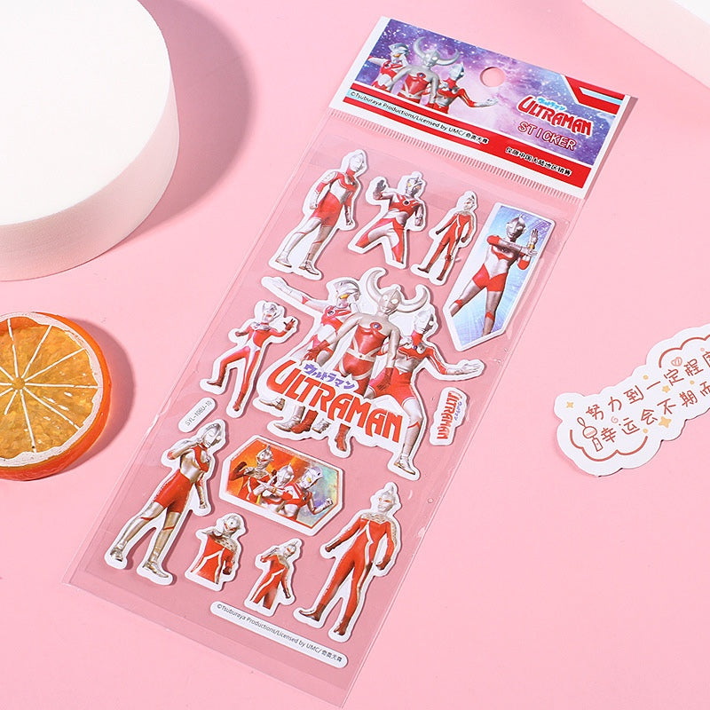 SG READY STOCK/ 3D Stickers/ Children Day Gift/ Disney Princess/ Cars/ Super Wings/ Frozen/ Ultraman/