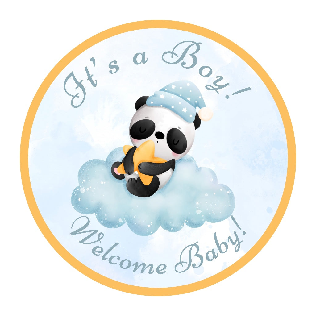 SG READY STOCK Custom Baby Shower/Gender Reveal Badge Magnet Mirror Keychain | It's a Girl/ Boy | Personalised Name Gift