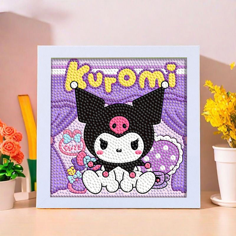 SG Stock DIY Diamond Painting Kit with Frame – Fun Arts & Crafts Activity for Kids & Adults - Children Day Gift/Birthday