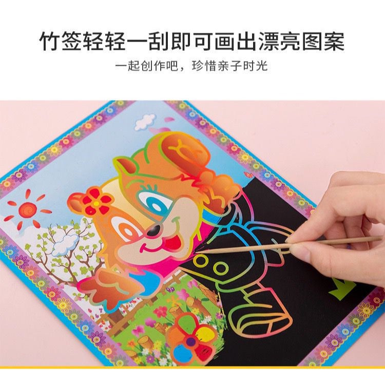 SG READY STOCK | Children Day Gift | Sand Art | Coloring | Diamond Painting | Scratch Art | Button Painting | 3D sticker