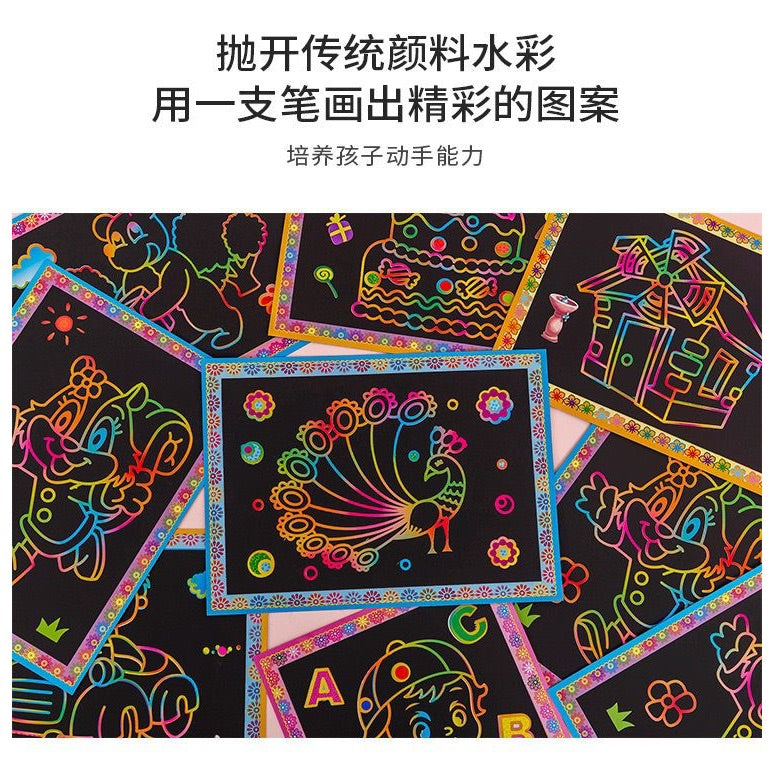 SG READY STOCK | Children Day Gift | Sand Art | Coloring | Diamond Painting | Scratch Art | Button Painting | 3D sticker