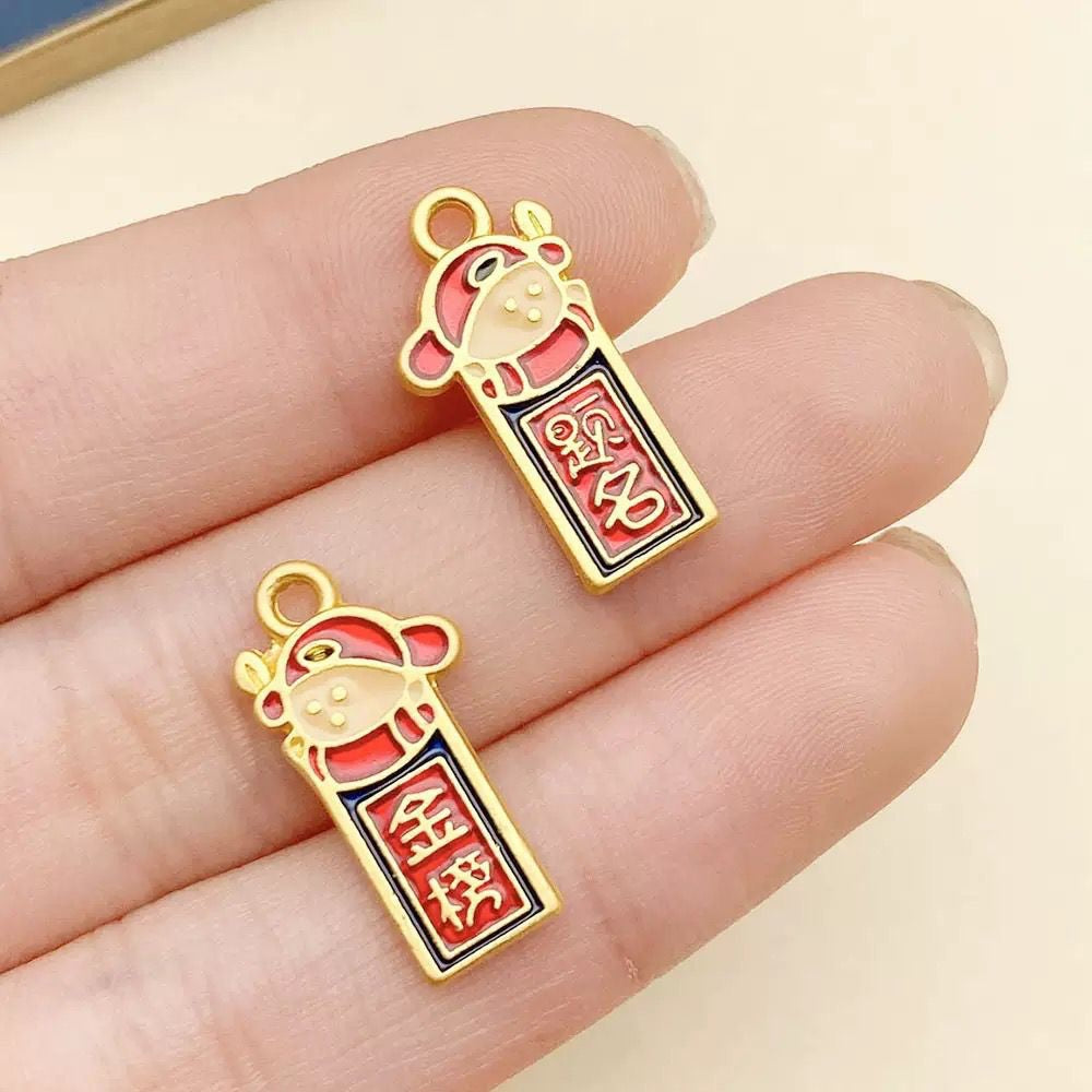 SG Ready Stock Customised Newborn | Full Moon | 100 Days | Exam | New Year Lucky Charm Pin