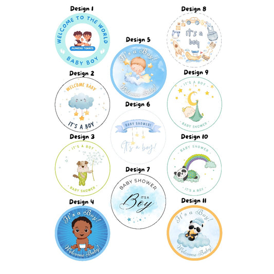 SG READY STOCK Custom Baby Shower/Gender Reveal Badge Magnet Mirror Keychain | It's a Girl/ Boy | Personalised Name Gift