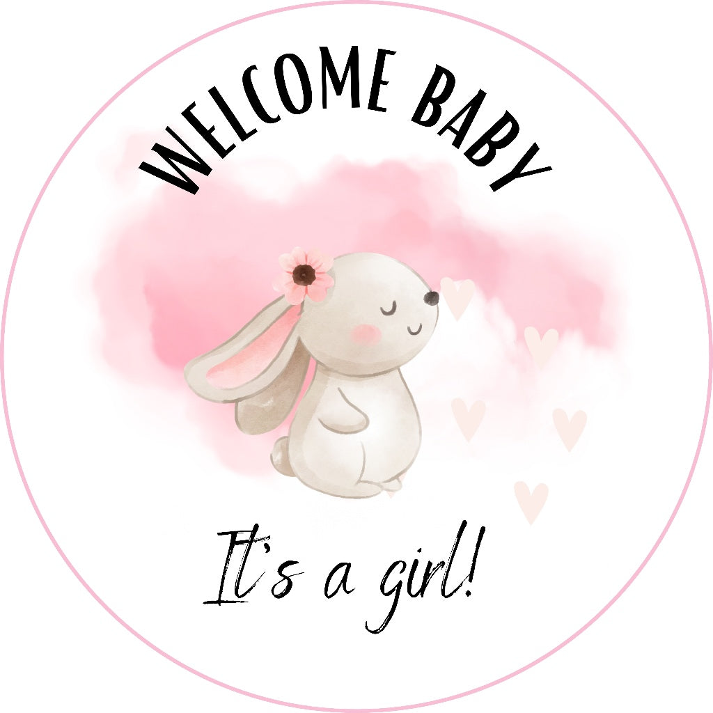 SG READY STOCK Custom Baby Shower/Gender Reveal Badge Magnet Mirror Keychain | It's a Girl/ Boy | Personalised Name Gift