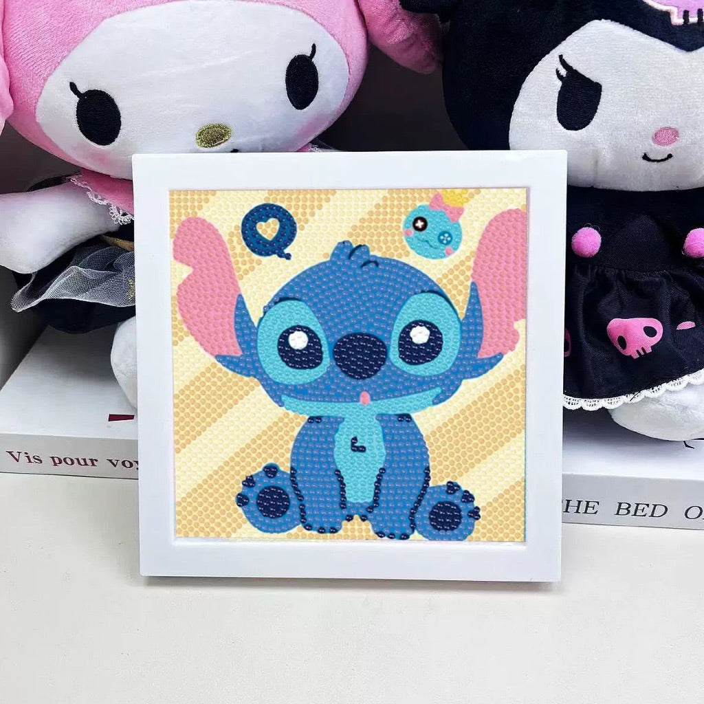 SG Stock DIY Diamond Painting Kit with Frame – Fun Arts & Crafts Activity for Kids & Adults - Children Day Gift/Birthday