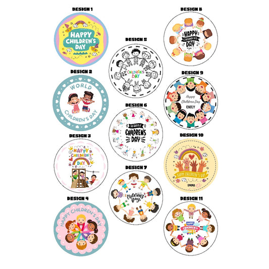 Children's Day Gift Custom Badge / Magnet / Mirror / Keychain | Personalised with Name | Party Favor Kids Gift