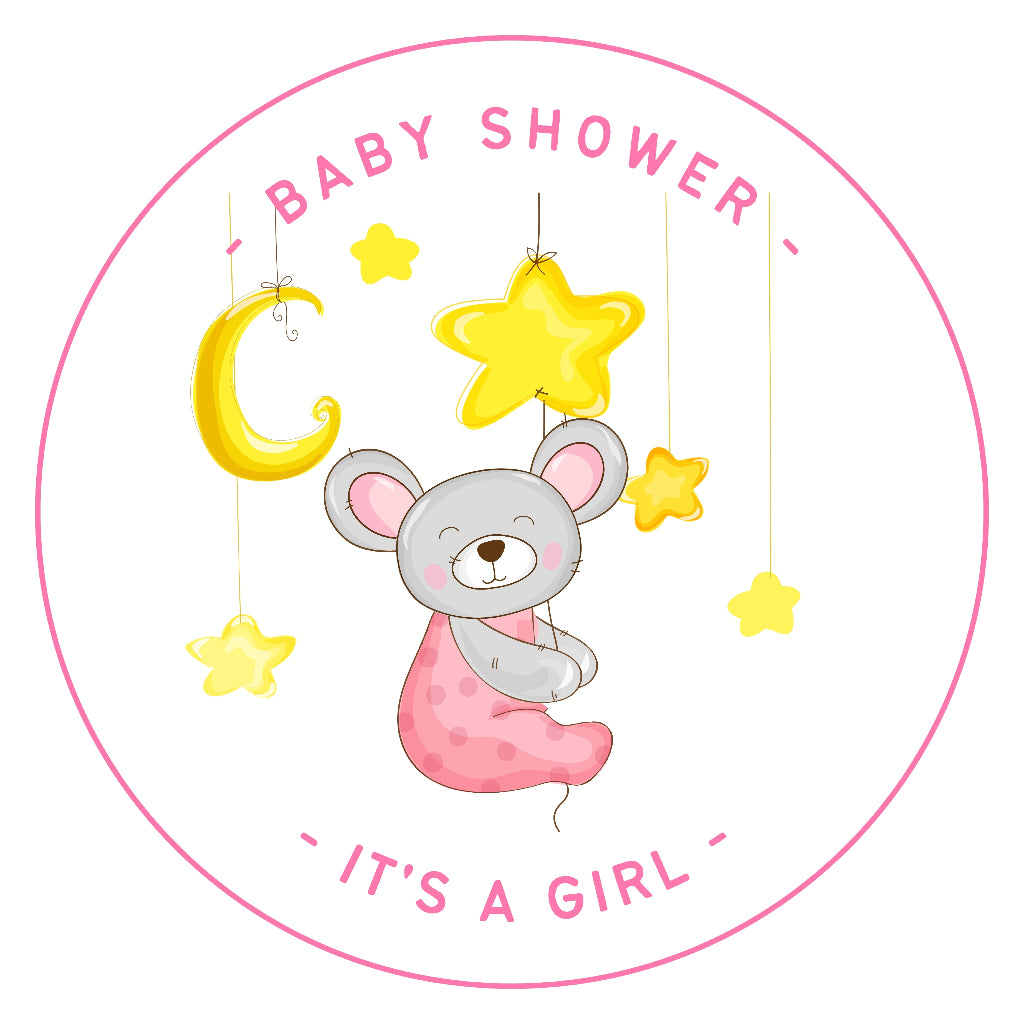 SG READY STOCK Custom Baby Shower/Gender Reveal Badge Magnet Mirror Keychain | It's a Girl/ Boy | Personalised Name Gift