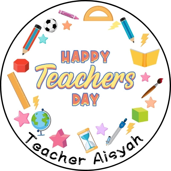 SG NEXT WORKING DAY DELIVERY Customised Teacher’s Day | Teacher Day Badge | Magnet | Keychain | Mirror | Bottle Opener