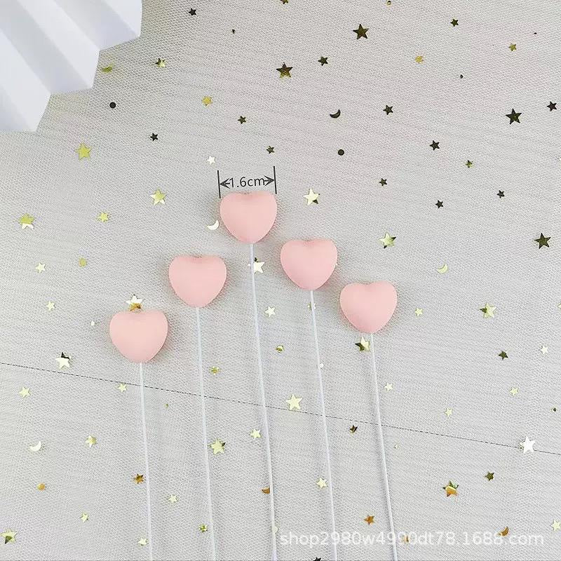 SG READY STOCK Valentine Day/ Couple Birthday Cake Topper/ Heart