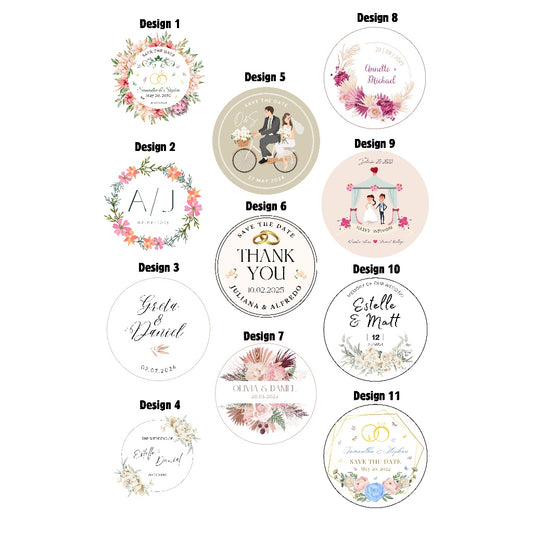 SG READY STOCK - Customised Wedding Door Gift - Wedding Invitation - Badge | Magnet | Key chain | Mirror