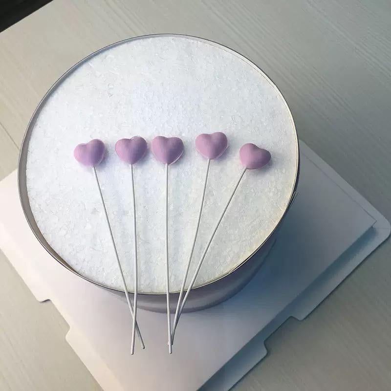 SG READY STOCK Valentine Day/ Couple Birthday Cake Topper/ Heart